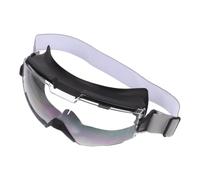 SHINEOFI Lunettes de Sécurité Noires Anti-éclaboussures et Anti-poussière, Légères et Ergonomiques, Protection des Yeux pour Travaux Industriels et Bricolage, Surlunettes de Protection