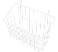 SHINEOFI Mangeoire en Fer Forgé pour Lapin Capacité Importante Support Suspendu pour Foin Rack Alimentaire Pratique pour Cages à Rongeurs Panier Métal Robuste pour Lapins et Cochons