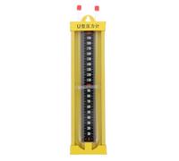 SHINEOFI Manomètre Précis U pour de Mesure Différentiel Alliage Pression Instrument Eau et Gaz Naturel pour Applications Industrielles