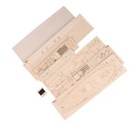 SHINEOFI Maquette Bateau DIY pour Décoration Intérieure Modèle Solide pour Activités Manuelles et Création Familiale Kit Éducatif de Bricolage pour Garçon Fille et Adultes