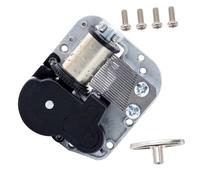 SHINEOFI Mécanisme Boîte Musique DIY à Remonter Mouvement Musical pour Réparation et Création Compatible Boîtes Anciennes et Manivelle Apaisant pour Adultes