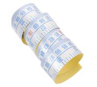 SHINEOFI Mètre Ruban Adhésif Règle Flexible 101 Cm/40 Pouces Autocollant avec Dos Adhésif, Imperméable et Résistant la Déchirure, pour Portes et Mesure Temporaire