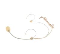 SHINEOFI Micro Casque Filaire à Condensateur Peau Clair avec Prise Jack 3,5 Mm, Microphone Serrage-tête pour Enseignants et Guides, Amplification Vocale Puissante, Léger et Confortable