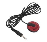 SHINEOFI Micro de Rosace pour Guitare Micro de Remplacement pour Guitare 3,5mm Plastique et Métal et Kalimba Enregistrement en Studio et Concerts