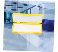 SHINEOFI Micromètre pour Microscope à Lame Règle de Calibrage Précise Compatible avec Divers Objectifs et Modèles Portable et Polyvalent pour Mesures Exactes