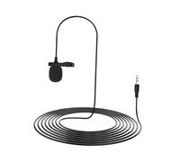 SHINEOFI Microphone Cravate Clip pour Streaming Direct Compatible avec DJI Pocket Micro Lavalier pour Vlogs et Jeux