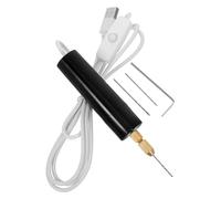 SHINEOFI Mini Perceuse Électrique USB Haute Vitesse avec Forets Hélicoïdaux Perceuse Manuelle pour Perles et Résine Outil de Perçage Précis pour Loisirs Créatifs et Fabrication de Bijoux