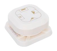 SHINEOFI Mini Perforatrice D'angle 4-en-1 pour Scrapbooking Motifs Embossés, Compacte et Portable en Plastique et Métal, pour Création de Cartes la Maison