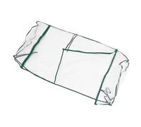 SHINEOFI Mini Serrage Pliante Transparente en PVC 70x50x70 Cm pour Jardin Intérieur Et Extérieur, Bâche Résistante Aux Intempéries Ventilation Efficace, Housse De Protection Plantes Robuste