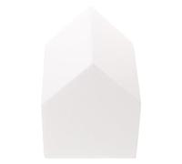 SHINEOFI Modèle de Maison en Écume Blanc pour Projets Artistiques Scolaires, Séchage Rapide et Structure Modulaire Légère, pour Loisirs Créatifs en Classe
