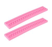 SHINEOFI Moule à Gâteau DIY en Silicone 2 Pièces Forme Chaîne, Moule à Pâtisserie Antiadhésif pour Chocolat et Bonbons, Outil Créatif pour Cuisson Maison et Présents Gourmands