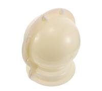 SHINEOFI Moule en Plastique Beige Léger pour Fabrication Rapide de Balustrades Rondes et Décorations de Colonnes Romaines pour Balcon et Clôture de Jardin