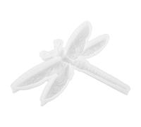 SHINEOFI Moule en Silicone Libellule Blanc, Moule à Libellule 3D en Relief, Silicone, pour Résine et Plâtre, Loisirs Créatifs et Ornements Suspendus