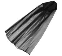 SHINEOFI Moustiquaire pour Balançoire D’Extérieur Noire 82X89X160 CM Fermeture Éclair Filet Respirant Léger et Portable Protection pour Jardin Pêche Camping et Terrasse