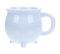 SHINEOFI Mug en Céramique de Chaudron Bleu Brillant, Tasse à Café Kawaii 3d, 1 Pièce, pour Boissons Chaudes et Moments Conviviaux la Maison Café