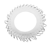 SHINEOFI Organisateur de Clés Acier Inoxydable à Anneaux Support de Stockage Élégant et Portable pour Clés et Sécurisée Appartements Bureaux