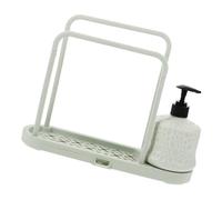 SHINEOFI Organisateur Multifonction pour Évier Cuisine Porte-éponge et Chiffon Rack de Rangement Drainant Étagère Légère et Résistante pour Salle de Bain et Cuisine Support Pratique pour