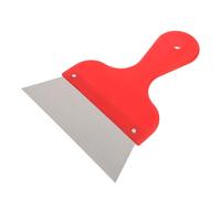 SHINEOFI Outil de Découpe Mural en Acier Inoxydable Spatule de Lissage pour Papier Peint Lame Solide Poignée Ergonomique Antidérapante Outil Polyvalent pour Rénovation Intérieure et