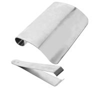 SHINEOFI Outil de Rasage Poils Animaux Acier Manganèse Racleur à Poils Portatif avec Pince à Épiler pour Bétail Multi-usage pour Ferme et Usage Domestique