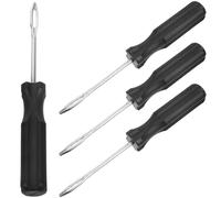 SHINEOFI Outil de Réparation de Pneu Crevé Métallique Lot de 4 Pièces Poignée en T Portable et Léger pour Réparation Rapide de Pneus Automobiles en Cas d'Urgence