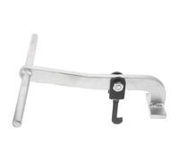 SHINEOFI Outil D'extraction de Plaques D'égout en Acier Robuste, Crochet de Levage en T 26,9 X 25,9 X 6,9 Cm, Extracteur Portable pour Regards D'égout et Trappes D'entretien Urbain