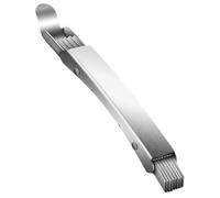 SHINEOFI Outil Multifonction Coupe-oignons Verts en Acier Inoxydable Double Tête, Ustensile Cuisine Tranchant pour Légumes, Fruits et Fruits de Mer, Pratique et Sécurisé pour Préparation