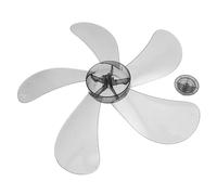 SHINEOFI Pale De Ventilateur Remplacement Des Pales Du Ventilateur Sur Pied De Sol Gris Plastique