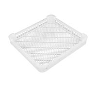 SHINEOFI Panier Structure Creuse Légère en Plastique Blanc de Congélation Rapide pour Fruits de Mer et Fruits Cuisine et Cour Intérieure