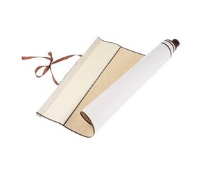 SHINEOFI Papier de Calligraphie Chinoise Rouleau Vierge Suspendu Papier de Riz 30X80 Cm pour Peinture Écriture Décoration Murale Usage Artistique Garçon et Filles Ateliers Scolaires