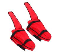 SHINEOFI Paquet de Rangement Étanche pour Tronçonneuse Électrique 50 CM en Tissu Oxford Rouge Pochette à Outils Zippée Portable 2 Pièces - Paquet à Outils Électriques Robuste pour