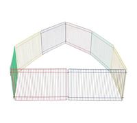 SHINEOFI Parc à Jeux Modulable pour Petits Animaux 8 Pièces 35X23 CM Enclos Sécurisé sans Bords pour Hamsters Lapins Cochons d'Inde Matériau Solide et Adapté aux Rongeurs