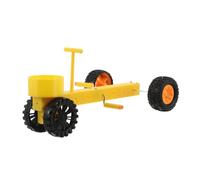 SHINEOFI Parrot Training Toy Mini Bicycle for Bird Play Enrichment Interactive Intelligence Puzzle for Budgies Cockatiels Macaws Conures Space-Saving Cage Accessory