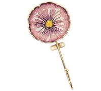 SHINEOFI Patère Murale en Métal Émaillé Crochet Décoratif Violet, Crochet Mural Unique pour Suspendre Chapeaux, Manteaux et Clés, Porte-crochets Mural Vintage pour Rangement Intérieur, 1