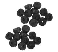 SHINEOFI Patins Anti-Vibrations pour Boîtier D'ordinateur 25 Pièces, Pieds à Enfoncer 5 Mm, Coussinets Antidérapants pour Support de Châssis Pc, Amortisseurs Stabilité et Isolation