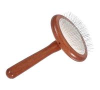 SHINEOFI Peigne pour Chien en Bois Robuste pour Toilettage Perte de Poils, Brosse Soin des Animaux Domestiques Démêlage