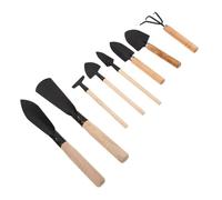 SHINEOFI Pelle à Main et Fourche à Bêcher Kit Outils de Jardin pour Rempotage de Plantes Succulentes Outils de Transplantation pour Bonsaïs et Fleurs Pot