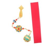 SHINEOFI Pendentif Parfumé Chinois Creux Portable Accessoire Aromathérapie pour Cheongsam Décoration Voiture et Ambiance Design Moderne Traditionnel et Compact