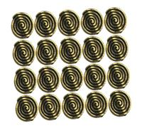 SHINEOFI Pendentifs en Alliage Labyrinthe 50 Pcs Bronze, Breloques Métal pour Fabrication Bijoux Diy, Accessoires Bracelet Femmes, Création Bijoux, Présents Artisanat, Usage Quotidien,