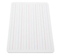 SHINEOFI Petit Tableau Effaçable Double-face Lignes et Blanc pour Apprentissage Aide à Écriture Anglaise Portable pour Garçon Fille Maison et École