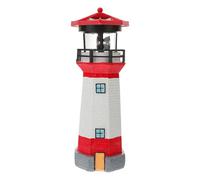 SHINEOFI Phare Solaire Étanche Décoratif pour Jardin et Terrasse Lampe Extérieure Originale Forme de Phare Éclairage Solaire pour Allée et Patio