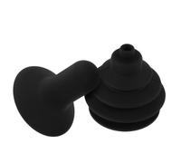 SHINEOFI Pièces de fauteuil roulant : capuchon de bouton et protection anti-poussière en caoutchouc noir, adaptées aux fauteuils roulants électriques pour aidants
