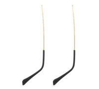 SHINEOFI Pièces de Rechange pour Lunettes, Branches en Métal, Paire | Lecture, Couleur Or, Remplacement de Monture Cassée, Maintien des Branches