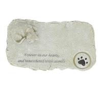 SHINEOFI Pierre Commémorative Chat Résine Robuste Ornement Jardin pour Tombe Animaux de Compagnie Statue Chaton Funéraire Décorative pour Souvenir