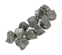 SHINEOFI Pierres Chauffantes de Sauna 10 Pièces en Péridotite Ronde | Surface Lisse, Résistance au Choc Thermique, Chauffe Silencieuse, pour Poêle Traditionnel et Entretien Vapeur