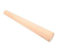SHINEOFI Pilon à Ail en Bois de Hêtre 44X300 MM Bâtonnet de Broyage Naturel Ustensile la Cuisine Léger pour Écraser Ail Poivre et Légumes Outil Pratique pour Usage Domestique et