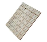 SHINEOFI Planche à Gratter Bois Naturel pour Petits Animaux Griffoir avec Rainures pour Hamster Écureuil et Rongeurs Accessoire Cage Petit Rongeur Beige