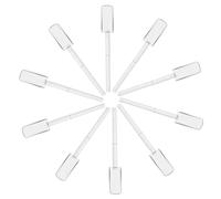 SHINEOFI Planche transparente pour clous, bâtonnets de nail art, 32 pièces, plastique, pour la maison et présentation de différentes textures