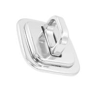 SHINEOFI Plaque d'ancrage pour Ordinateur Portable Accessoire de Sécurité Compatible Plusieurs Modèles Facile à Installer Utilisation de Bureau Protection Fiable Couleur Argentée
