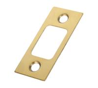 SHINEOFI Plaque De Renforcement Inoxydable Pour Serrure à Pêne Accessoire De Porte Chic Et Plaque De Frappe Universelle Pour Verrouillage De Porte