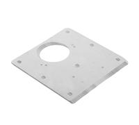 SHINEOFI Plaque Réparation Charnière Meuble Cuisine Acier Inoxydable Épaissie Kit de Fixation avec Vis pour Portes Placard et Armoire Renfort Stable et Installation Rapide